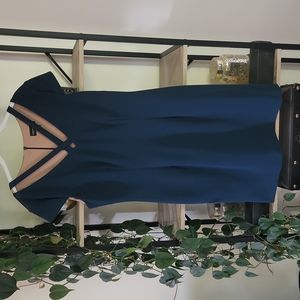 NWOT Blue Green Dress